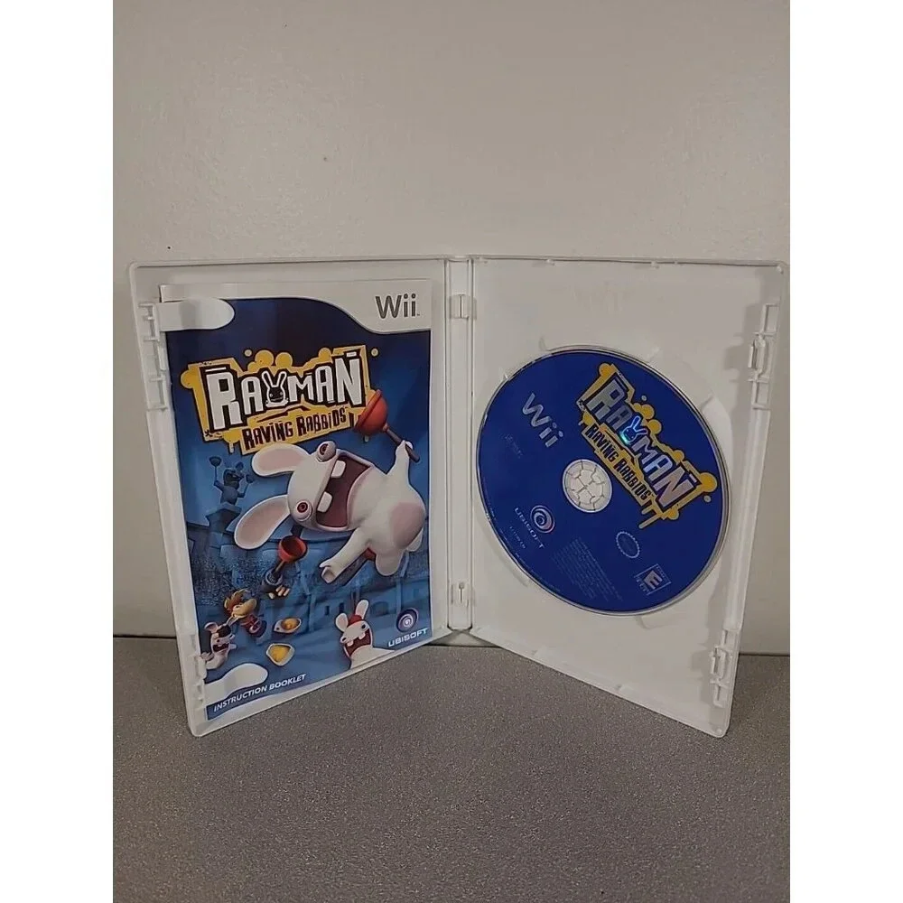 Rayman Raving Rabbids (Nintendo Wii, 2006) - Picture 3 of 4